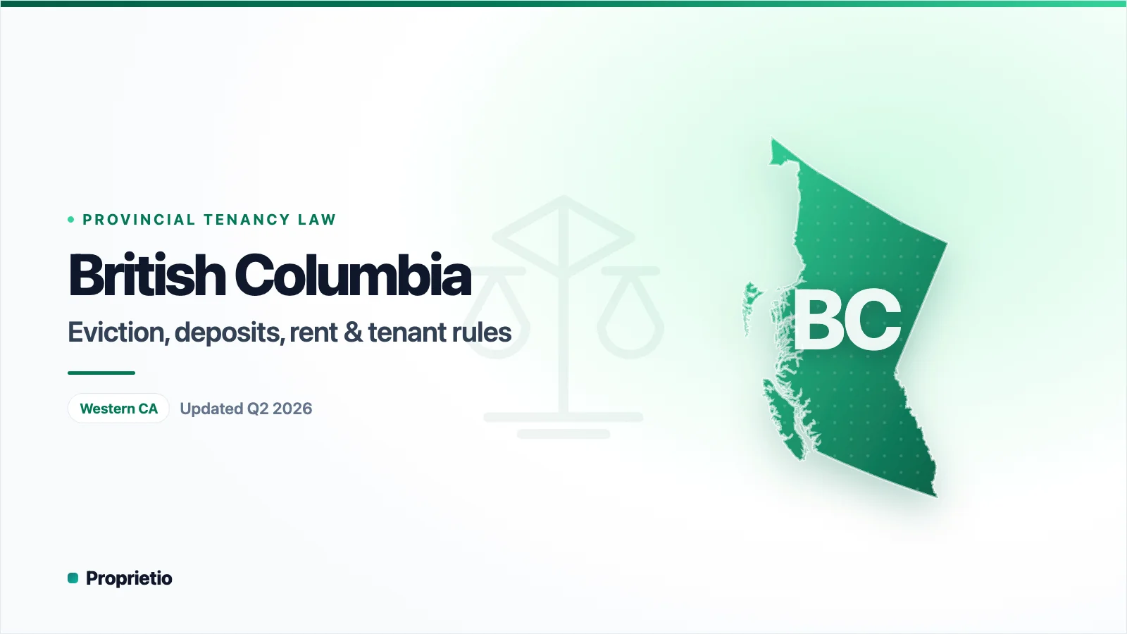 British Columbia property management laws