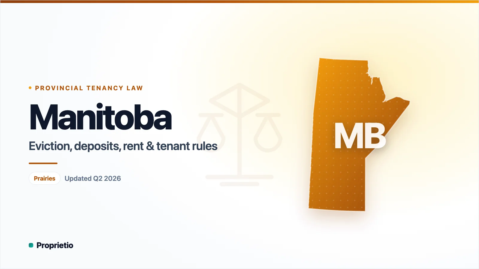 Manitoba property management laws
