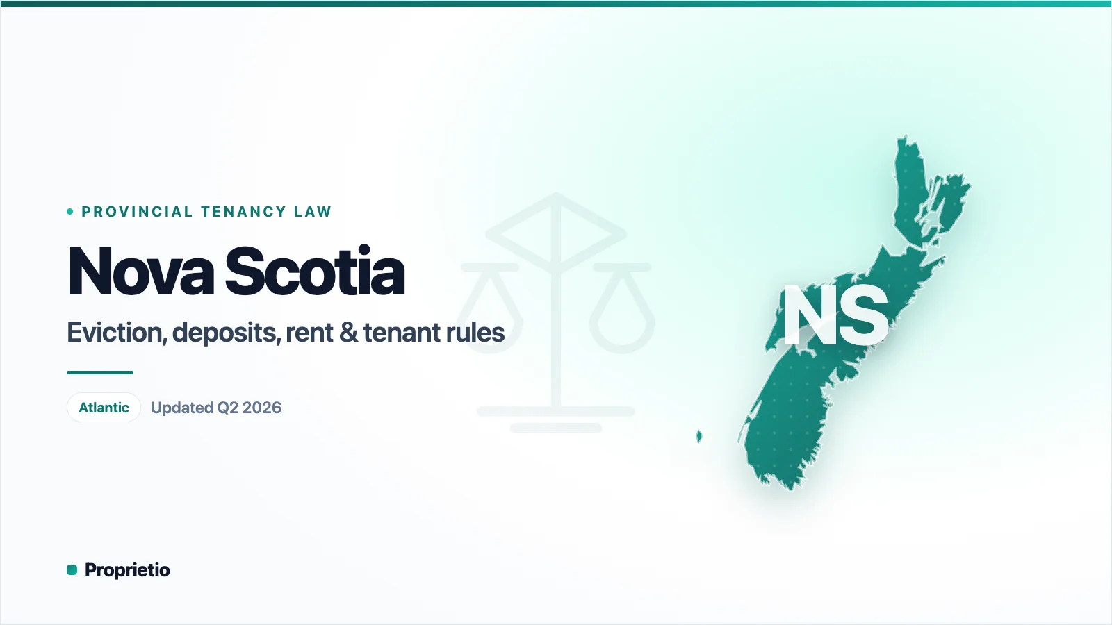Nova Scotia property management laws