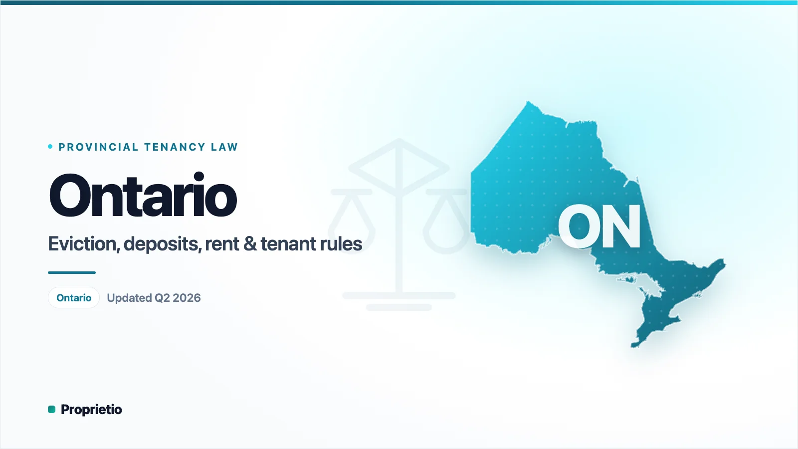 Ontario property management laws