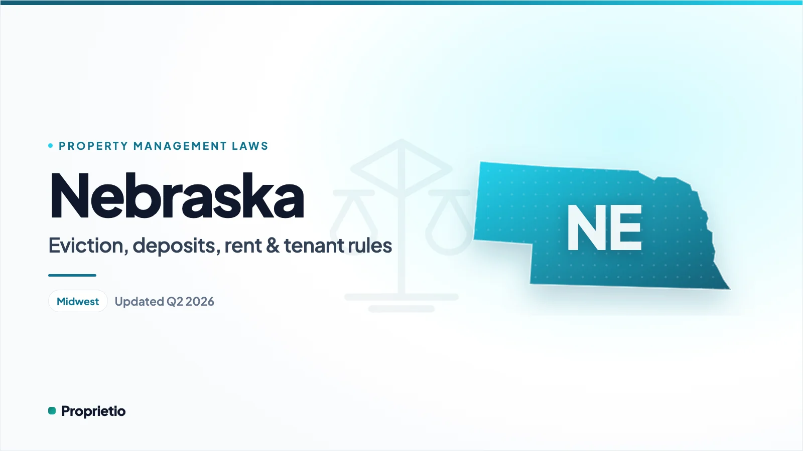 Nebraska property management laws