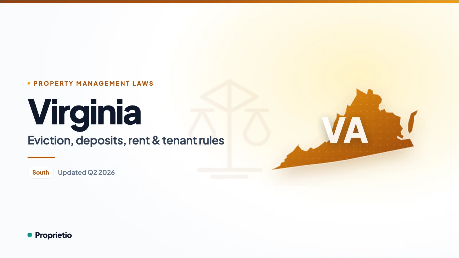 Virginia property management laws
